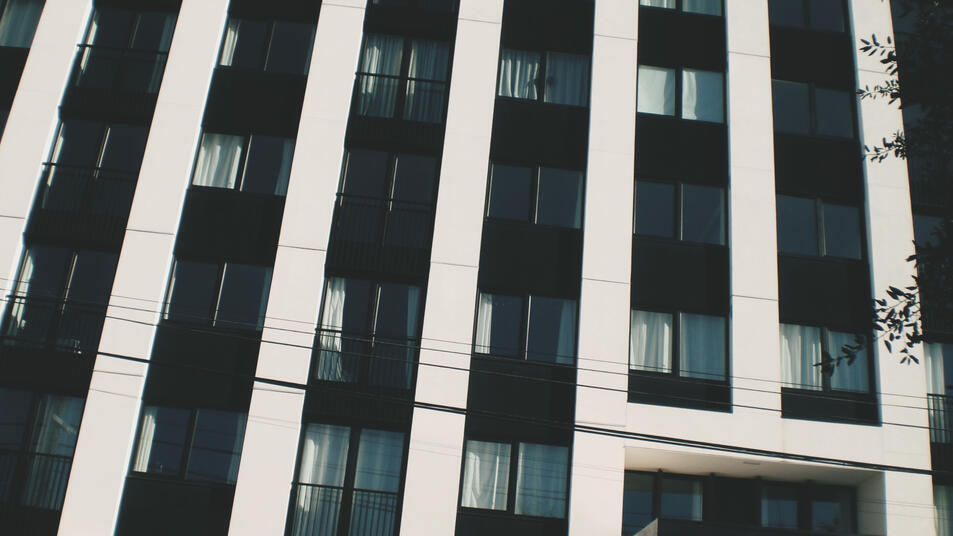 Tilted Building